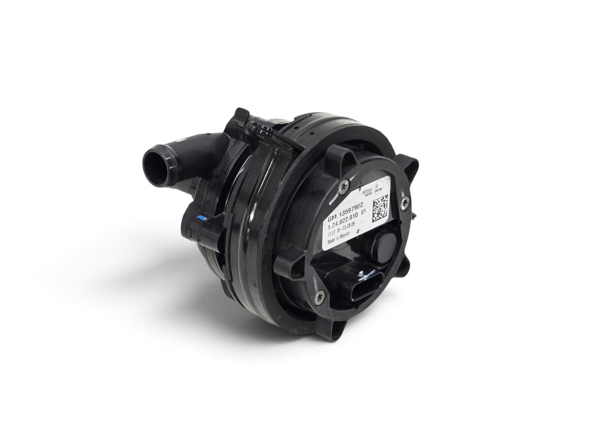 Send it Auto Parts OEM GM LT4 intercooler pump for Camaro ZL1 and Cadillac CTSV with part number 13597902