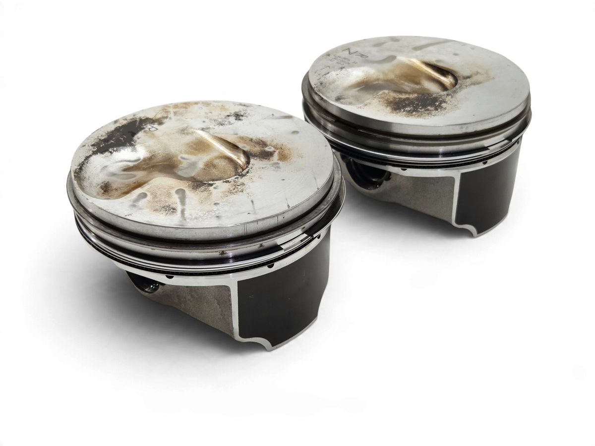 Send it Auto Parts set of 8 OEM GM 6.2L LT4 supercharged pistons with pins and clips for Corvette and Camaro