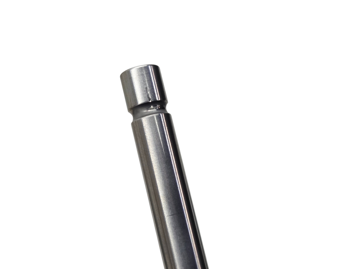 Send it Auto Parts OEM GM 12650770 titanium intake valve for Gen V LT4 engines showing lock area indentations.