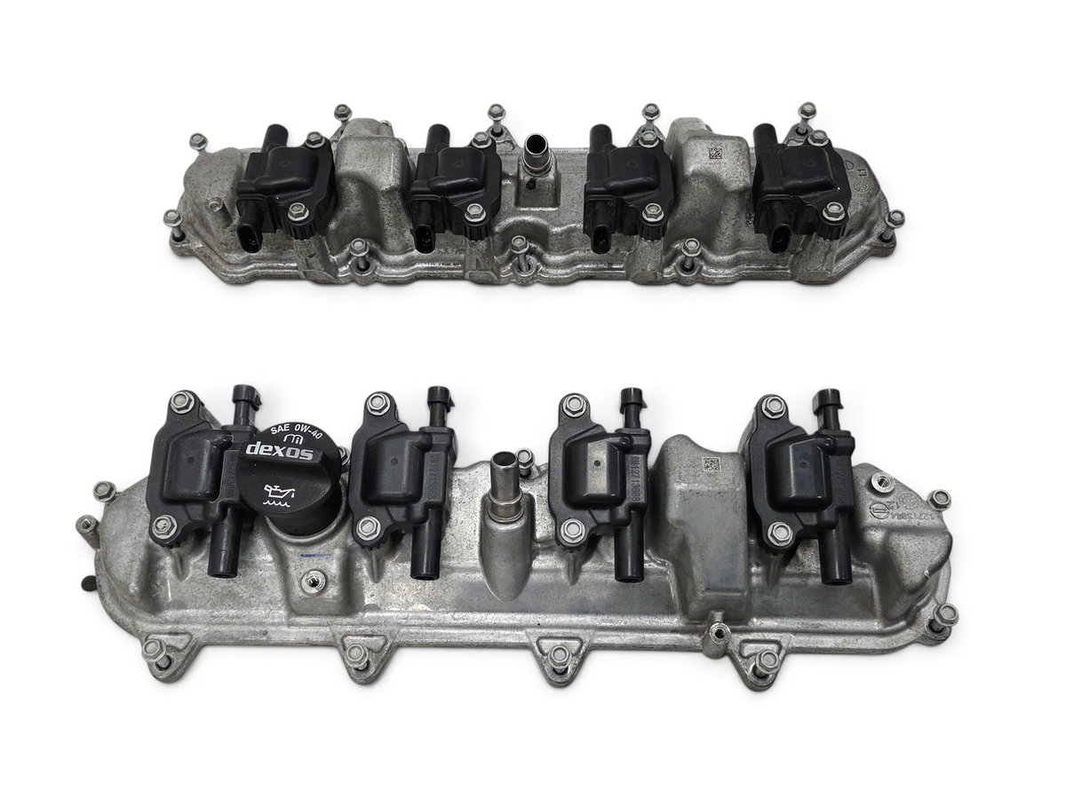 Send it Auto Parts OEM GM Gen V LT4 6.2L V8 valve covers with ignition coils for Camaro and Cadillac CTS-V