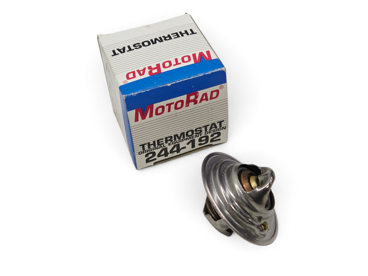 Send it Auto Parts MotoRad 244-192 stainless steel and copper thermostat with original product box