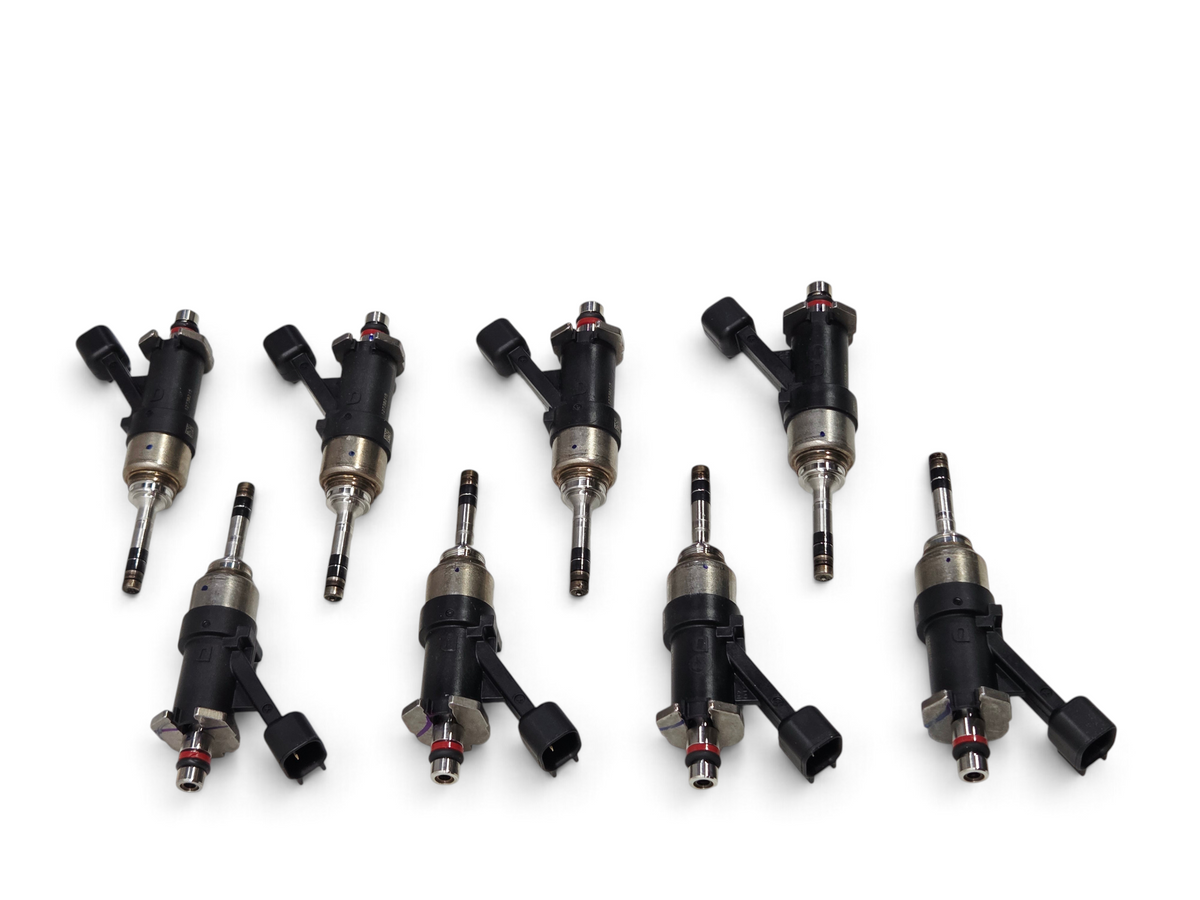 Send it Auto Parts set of eight OEM GM 6mm tip direct injection fuel injectors for Gen V V8 engines