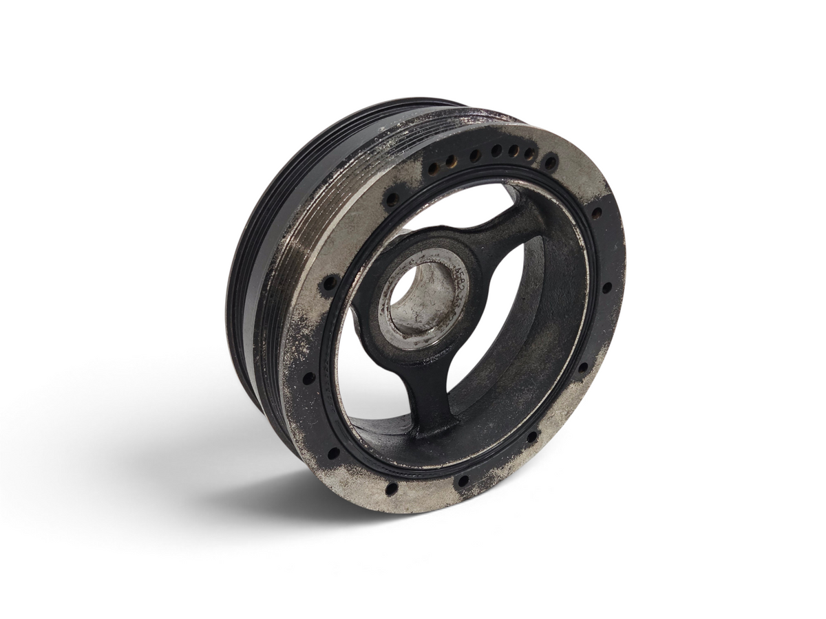 Send it Auto Parts OEM GM harmonic balancer damper for Chevrolet Corvette, Caprice, and Pontiac G8 LS3 engines.