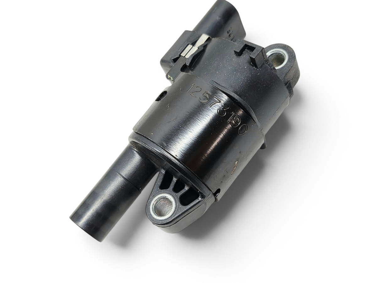 Send it Auto Parts OEM black round ignition coil part number 12573190 for LS engines