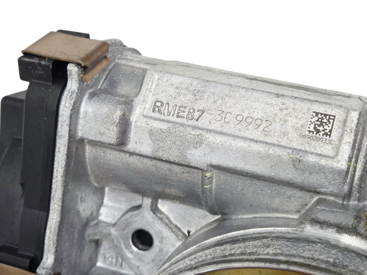 Send it Auto Parts OEM GM throttle body for GMC Sierra and Chevy Silverado showing RME87 part number detail