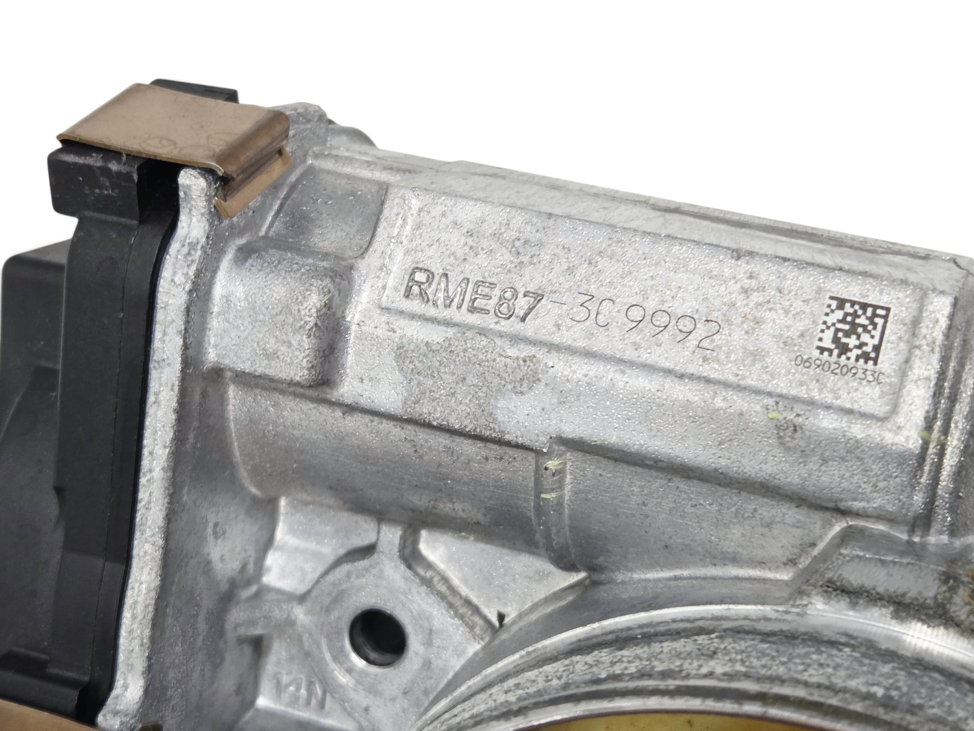 Send it Auto Parts OEM GM throttle body for GMC Sierra and Chevy Silverado showing RME87 part number detail