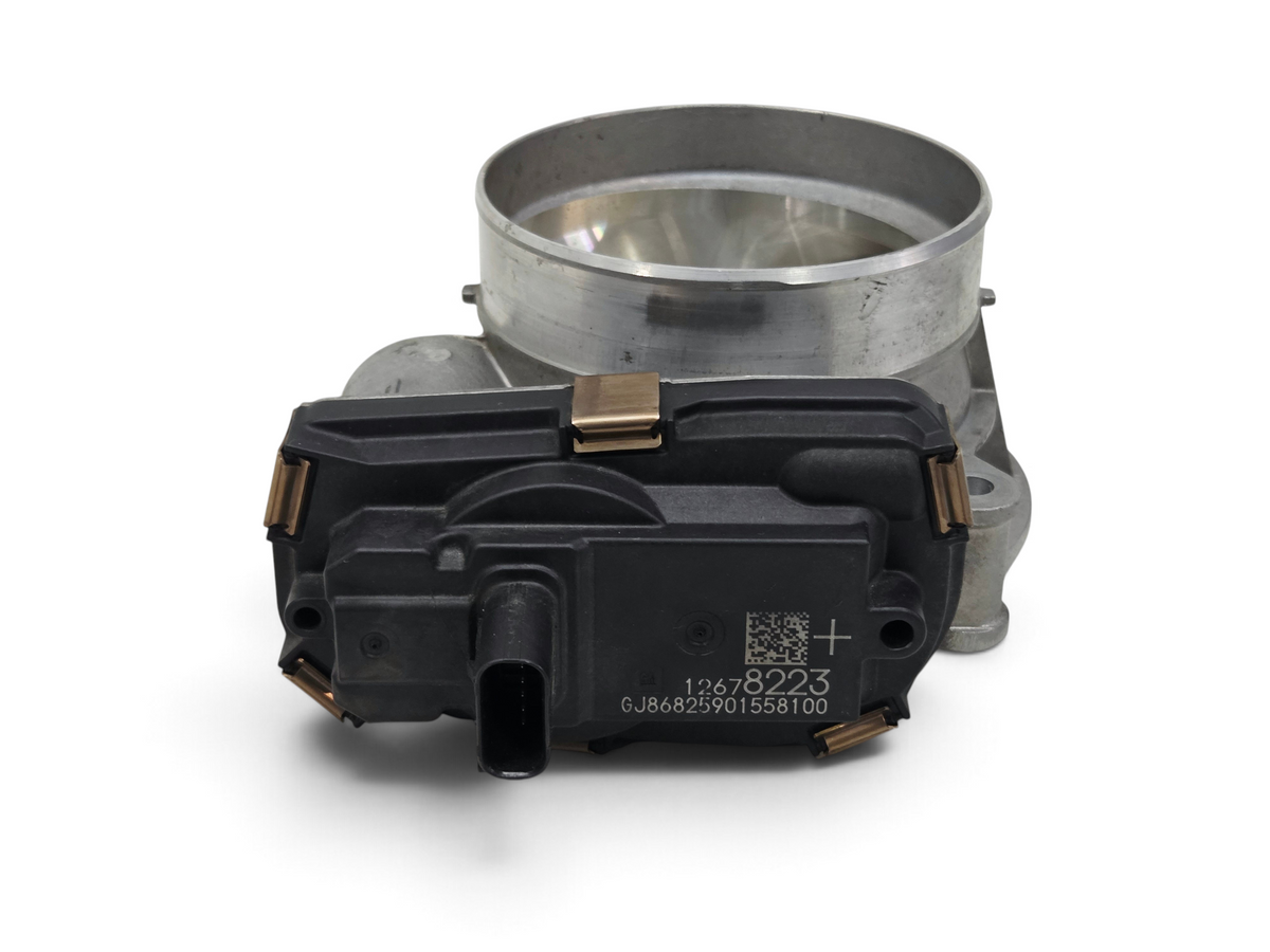 Send it Auto Parts OEM GM 12678223 throttle body for 6.2L LT1 LT2 LT4 L86 engines, featuring a metal housing.