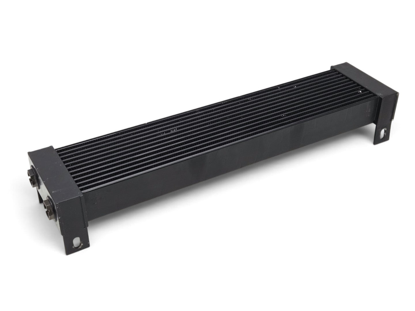 Send it Auto Parts Setrab ProLine 12-row 2-pass oil cooler in black with 22mm female ports