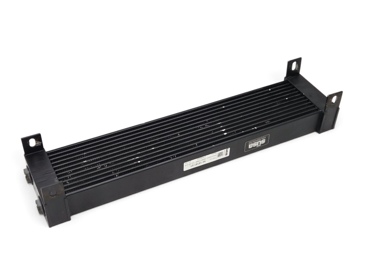 Send it Auto Parts Setrab ProLine 12-row 2-pass oil cooler with 22mm ports in black finish
