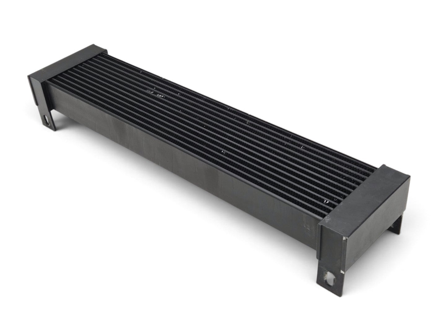 Send it Auto Parts Setrab ProLine 12-row 2-pass oil cooler in black with 22mm ports for automotive cooling systems.