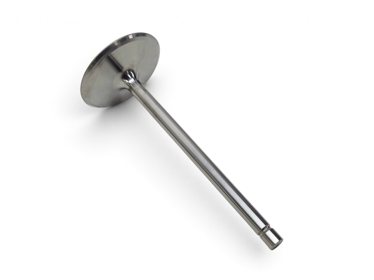 Send it Auto Parts OEM GM titanium intake valve for Gen V LT4 engines, showing metallic finish and valve stem.