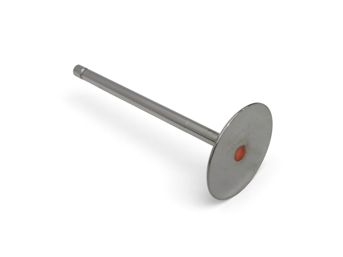 Send it Auto Parts OEM GM 12650770 titanium intake valve for Gen V LT4 engines, showing metallic finish and markings.