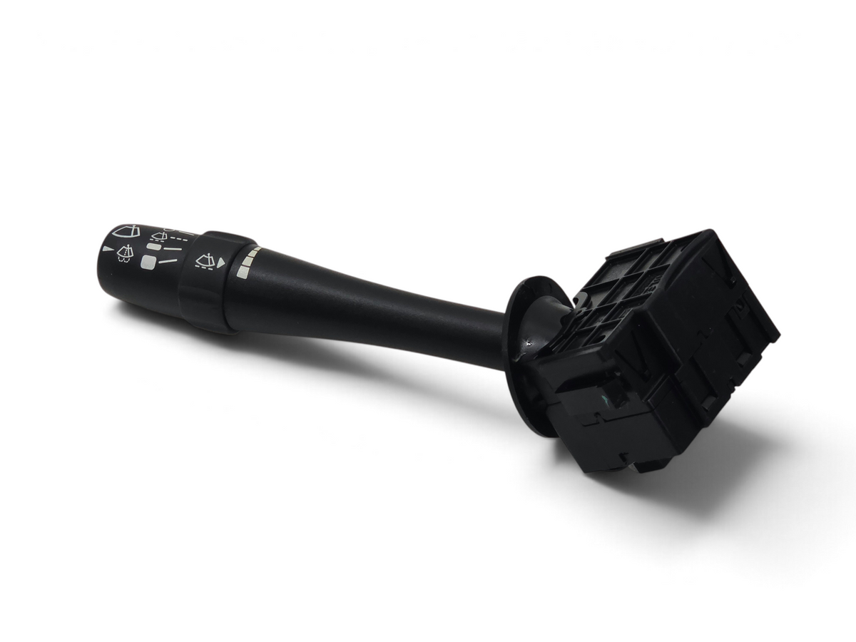 Send it Auto Parts OEM GM wiper washer switch stalk for Corvette C6 and Cadillac XLR, black plastic finish.